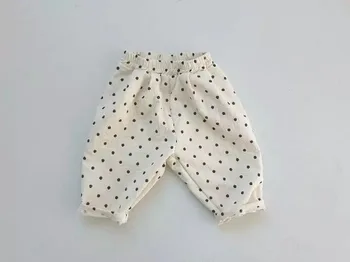 Yürümeye başlayan günlük spor pantolon Bahar Yeni Stil Giyim Bebekler Denim Pantolon Kız Erkek Çocuk Çok Yönlü Moda Basit Kırpılmış Pantolon