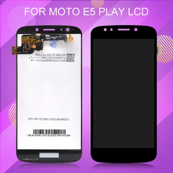 Catteny 5.2 İnç XT1921 Ekran Motorola Moto E5 Oyun Lcd Dokunmatik Panel Ekran Digitizer Meclisi Yedek Parçalar Çerçeve İle