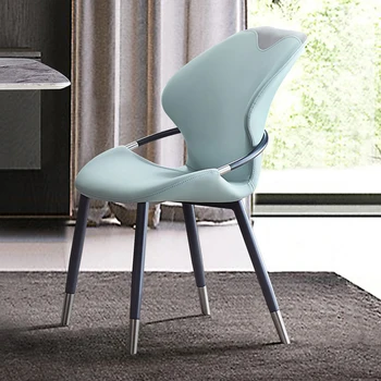Tasarımcı yemek sandalyeleri İskandinav Lüks Mutfak Oturma Odası Sandalyeleri Ofis Salonu Sillas De Comedor İç Dekorasyon