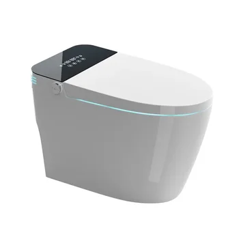 Modern Otomatik Sterilizasyon Entegre Olmayan su Basıncı Sınırı Tuvalet Kapağı Akıllı Tuvalet
