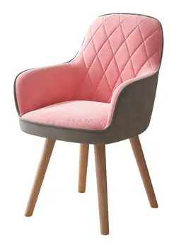 İskandinav tarzı makyaj dışkı ev dresser kız net kırmızı ıns sevimli yatak odası modern minimalist sırtlı sandalye