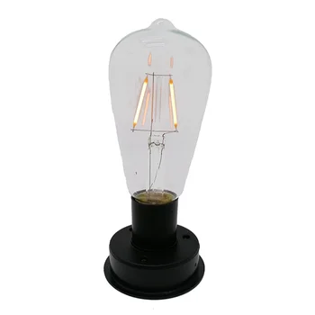 1 Adet güneş LED Tungsten Filament ampul lamba 2800K otomatik ışık sensörleri çit gece ışıkları bahçe lambası(8.5 cm)