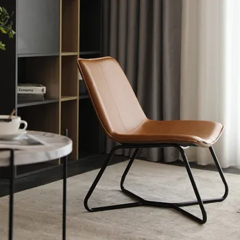 Metal Makyaj İskandinav Oturma Odası Sandalyeleri Accent Açık Vanity Tasarım Rahat Modern Benzersiz Sandalye Ofis Cadeira Mobilya