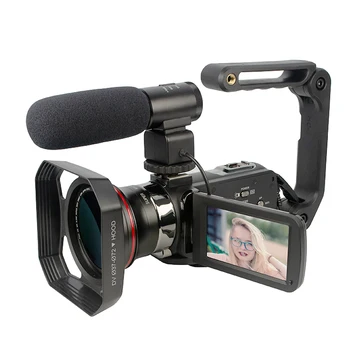 Profesyonel Video Kamera Çin Webcam Streaming Video Kameralar 4K Profesyonel Dijital Kamera