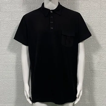 Standı Yaka Kısa Kollu erkek Gömlek Moda Katı Yakışıklı İş Gömlek Erkek Giyim Yaz Casual Düğme Fit Spor Erkek 2023