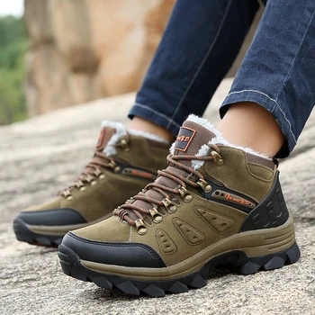 Yürüyüş botları trekking ayakkabıları Yüksek Top Dağ Tırmanma Ayakkabıları Rahat Trekking Sneakers Yeni Varış yürüyüş ayakkabıları Erkekler Açık