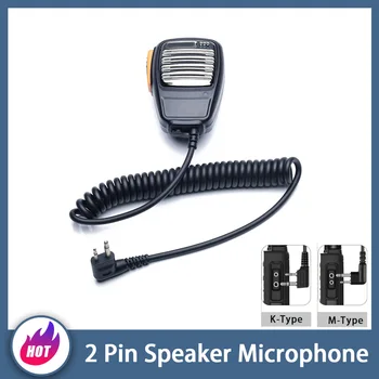 2 Pin El Hoparlör Mikrofon Walkie Talkie Motorola GP300 GP2000 GP88 GP88S GP68 CP040 CP200 P450 CP150 Kablolu Kulaklık