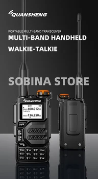 K5 Radyo Bütçe Hava Bandı walkie Talkie Çift Bant Amatör Radyolar İki yönlü Telsiz İletişim Profesyonel Amatör Uzun Menzilli FM