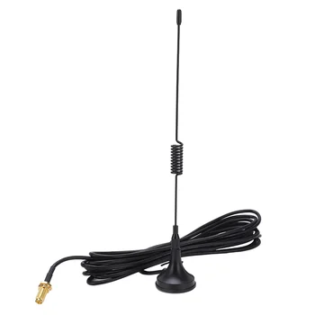 Manyetik Anten 3.2 dBi Kazanç Anti Parazit SMA dişi adaptör UHF 400-480mhz Manyetik Anten için Güçlü Sinyaller LİNTON