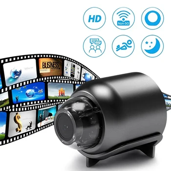 HD 1080P Mini WiFi Kamera IR Gece Görüş Hareket Algılama Geniş Açı IP Kameralar Ev Güvenlik Kameraları 2.4 G WİFİ