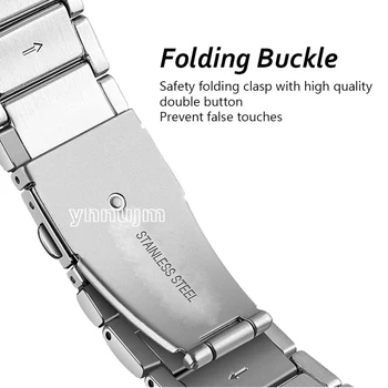 Metal Paslanmaz Çelik Kayış Amazfit Bip 5 Bileklik Watchband Amazfit Bip5 İzle Bilezik Aksesuarları