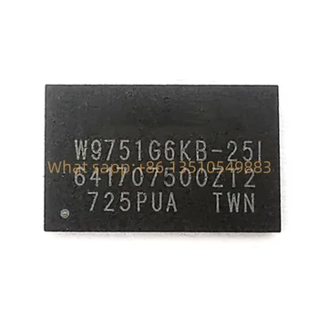 10 adet / grup W9751G6KB-25I W9751G6KB25I FBGA-84 bellek yongası IC