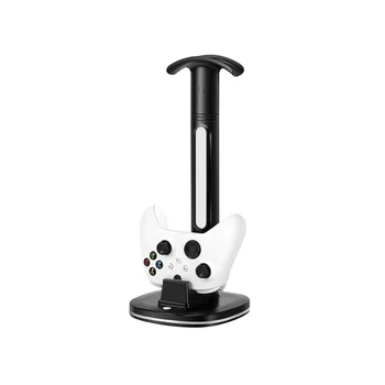 Şarj standı İstasyonu Xboxseries oyun kolu şarj tabanı Kulaklık ekran tutucu ile renkli RGB ışık standı
