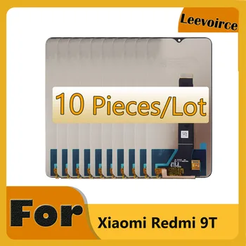 10 ADET Orijinal Xiaomi Redmi İçin 9T Dokunmatik Ekran LCD Ekran Digitizer Tam Meclisi Yedek Onarım Parçaları