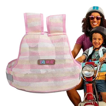 Evrensel Motosiklet Emniyet Kemeri İle Çocuklar İçin saklama çantası Arka Koltuk kulp Askı Demeti Anti-Fall çocuk Güvenlik Yelek Tasma