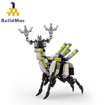 Yeni MOC Horizon Sıfır Dawned Uzun boyunlu Beast Aksiyon Figürü Yapı Taşı Mekanik Canavar Mech Oluşturucu Tuğla erkek çocuk oyuncakları