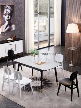 İskandinav katı ahşap yemek sandalyesi Ev Modern Minimalist sırtlı sandalye Küçük Daire Rahat Cafe Moda Yaratıcı Sandalye