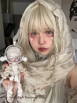 Orijinal Skullpanda Beyaz Çiğ Bjd Bebek Figürü Hareketli Eklem Aksiyon Figürleri Koleksiyon Model Anime Yüksek Kaliteli Heykeli Bjd çocuklar