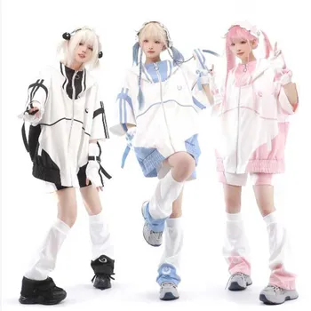 Japon Y2K tatlı bacak ısıtıcıları Serin Tasarım Baharatlı Kız Gotik Öğrenciler Punk Çorap Tayt Kadın bacak Örtüsü Cosplay Aksesuarları