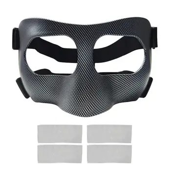 Basketbol Maskesi Kostüm Aksesuarları Yüz Burun Yüz Maskesi Kırık Burun Atletik Egzersiz Güreş Futbol Futbol