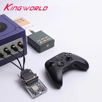 Onarım BlueRetro Gamecube NGC N64 sega DC oyun konsolu 4P Adaptörü Kablosuz Oyun Denetleyicisi Dönüştürücü xbox one / ps4 / ps5