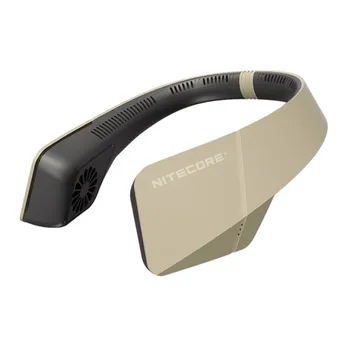 NİTECORE NEF20 Asılı Boyun Fanı Bladeless USB-C Şarj Boyun Bandı Hava Soğutucu