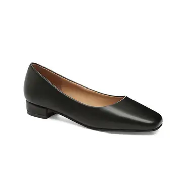 Yeni Düz Kadın Ayakkabı Loafer'lar Basit Düşük Topuklu Ofis İş rahat ayakkabılar üzerinde Kayma Düz Ayakkabı Bayanlar Kare Ayak Ayakkabı