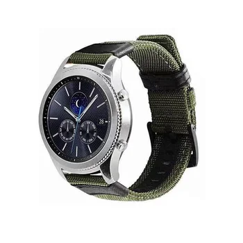 20 22mm Naylon Kayış Samsung Galaxy Watch3 41mm 45mm Hızlı Bırakma Bilezik için Huawei İzle GT 2 Pro 46mm 42 Kordonlu Saat