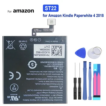 Bateria 1500mAh Pil ST22 Amazon Kindle Paperwhite İçin 4 2018 Paperwhite4 2018 Pil Yüksek Kaliteli Pil Garanti 1 Yıl