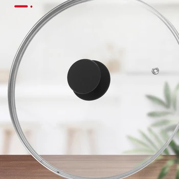 1 ADET tencere kapağı Topuzu Silikon Evrensel tencere kapağı Kapak Topuzu Kolu Mutfak Tencere Kapağı Değiştirme Pot Kolu