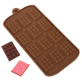 3D Çikolata Kalıp silikon kalıp Kek Dekorasyon Araçları DIY Çikolata Pişirme Araçları Yapışmaz Jöle Kalıp Pişirme Malzemeleri