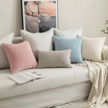 en lüks yastık örtüsü yatak mühendislik yastık örtüsü oturma odası kanepe 18x18 Kuzey yatak dekorasyon yastık dekorasyon