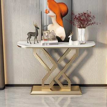 Avrupa ışık lüks kayrak giriş konsol masaları yaratıcı oturma Odası Dolapları Ev mobilyaları Modern koridor konsol masaları