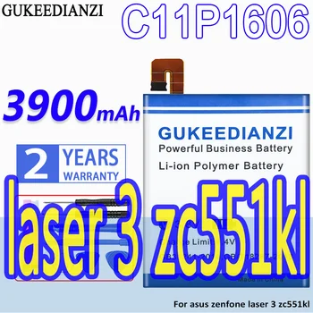 Yüksek Kapasiteli GUKEEDIANZI Pil C11P1606 3900mAh Asus Zenfone Lazer 3 İçin Laser3 Zc551kl