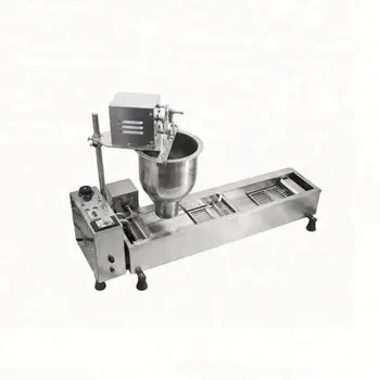 Tatlı rulo Çörek Üretim Makinesi kalıp kolay hızlı taşınabilir donut yapma makinesi manuel waffle dağıtıcı çörek makinesi