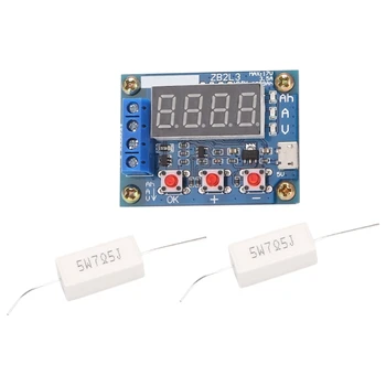 ZB2L3 pil test cihazı LED dijital ekran 18650 Lityum Pil Güç Kaynağı Test Direnci Kurşun-asit Kapasitesi