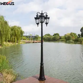 Avrupa Tarzı Sokak su geçirmez açık alan aydınlatması Endüstriyel Bahçe Kare Otoyol LED yol lambası Yüksek Kutuplu Yol Peyzaj Aydınlatma