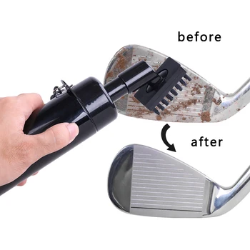 Golf Kulübü Temizleyici Fırça-5 Ons Su ile Golf Temizleme Fırçası, Sert Naylon Kıllara Sahip Golf Fırçası, Golf Aksesuarları