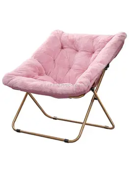 Şezlong balkon aile eğlence yatak odası tembel sandalye taşınabilir rahat sırtlı sandalye siesta basit kanepe katlanır sandalye
