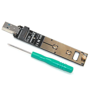 M. 2 NVME ssd'den USB'ye 3.1 Adaptör NVMe PCI-E M. 2 ssd'den USB-A'ya 3.0 Dahili Dönüştürücü Kartı 10Gbps JMS583 Tip-C 3.1 Adaptör Kartı