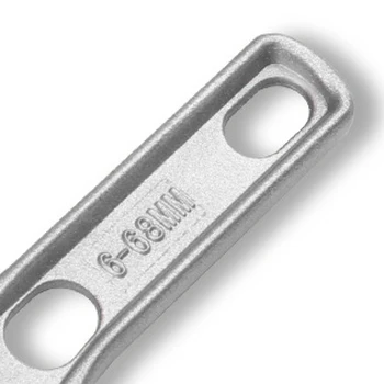 Banyo anahtarı için dişleri olan Çok Fonksiyonlu kısa Saplı anahtar, Klima kanalizasyon borusunu dayanıklı bir şekilde monte etmek için kullanılır