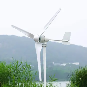 Yeni Yükseltme Sevk Lehçe Depo Daha Güçlü 10000W Yatay Rüzgar rüzgar türbini Jeneratör Fırıldak Ev Kullanımı Sistemi