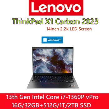 Lenovo ThinkPad X1Carbon 2023 Dizüstü Intel i7-1360P vPro 16G / 32GB+512G / 1T / 2TB SSD 14 İnç 2.2 k / 2.8 k OLED Dizüstü Bilgisayar PC