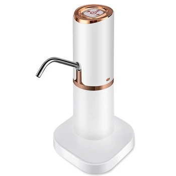 Su pompalı dağıtıcı Su Şişesi Pompası Mini Namlulu Su Elektrikli Pompa USB Şarj Otomatik Taşınabilir Şişe Anahtarı