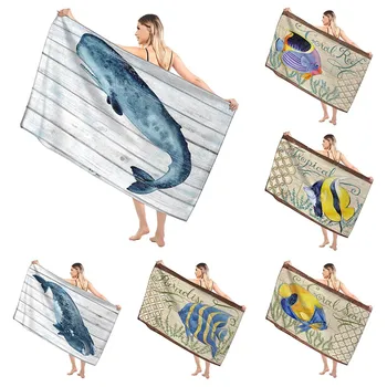 Hawaii tarzı banyo yetişkin yumuşak banyo havlusu sauna büyük plaj havlusu modern spor havlu otel kadın duş çabuk kuruyan