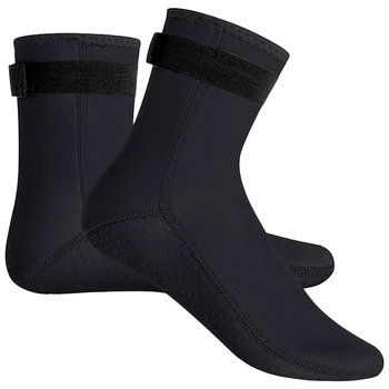 1 Çift Sıcaklık Çorap Dalış Yüzme Çorap Unisex Yüzme Çorap Kış Yüzme Çorap(Lar)