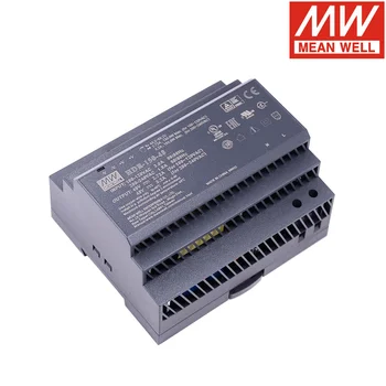 Ortalama kuyu HDR-150-48 3.2 Bir 48V Güç Kaynağı Ultra ince adım şekli DİN Ray Anahtarlama Güç Kaynağı 85-264VAC DC ayarlanabilir
