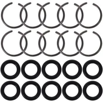 10 Takım Anahtarı Halka o-ring Tutucu Darbe Elektrikli elektrikli aletler Kelepçe lastik takımı