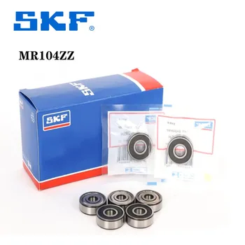 SKF 100 % Orijinal İthalat Rulmanlar MR104ZZ L-1040ZZ 4*10 * 4mm Minyatür Rulman ABEC-7 Yüksek Hızlı Metal Kauçuk Kapak Kafesleri