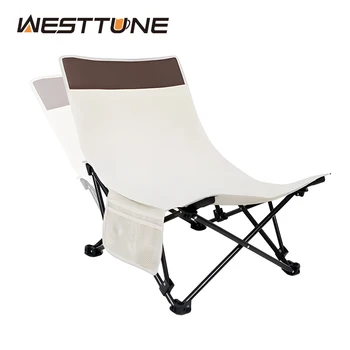 Westtune Seyahat Ultralight Katlanır Sandalye Superhard Yüksek Yük Açık kamp sandalyesi Taşınabilir Plaj Balıkçılık Yürüyüş Piknik Koltuk